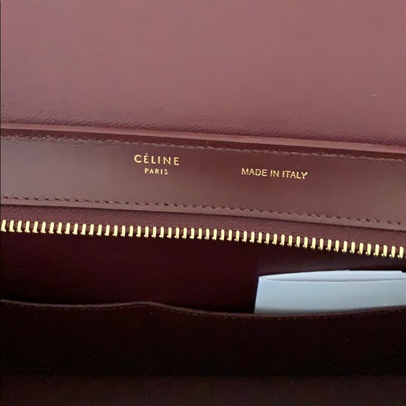 Brand New Celine Trapeze Discontinued Red/Beige - Picture 7 of 12